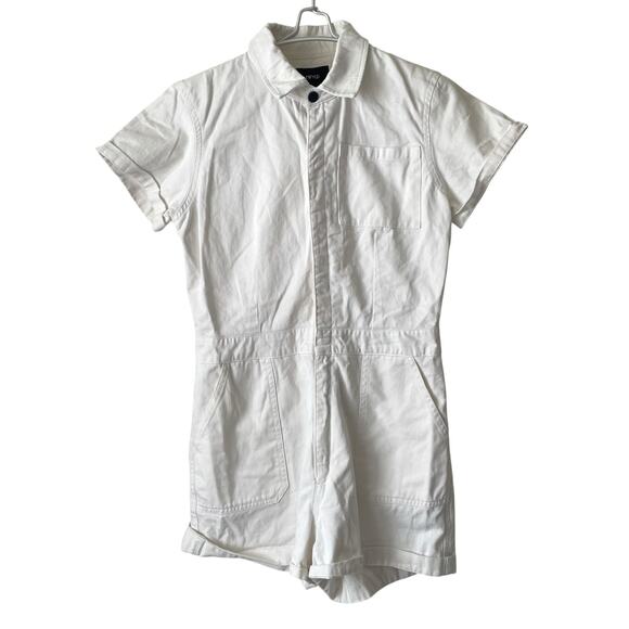 ATWYLD White Station Romper Cotton Size Medium - Picture 1 of 8